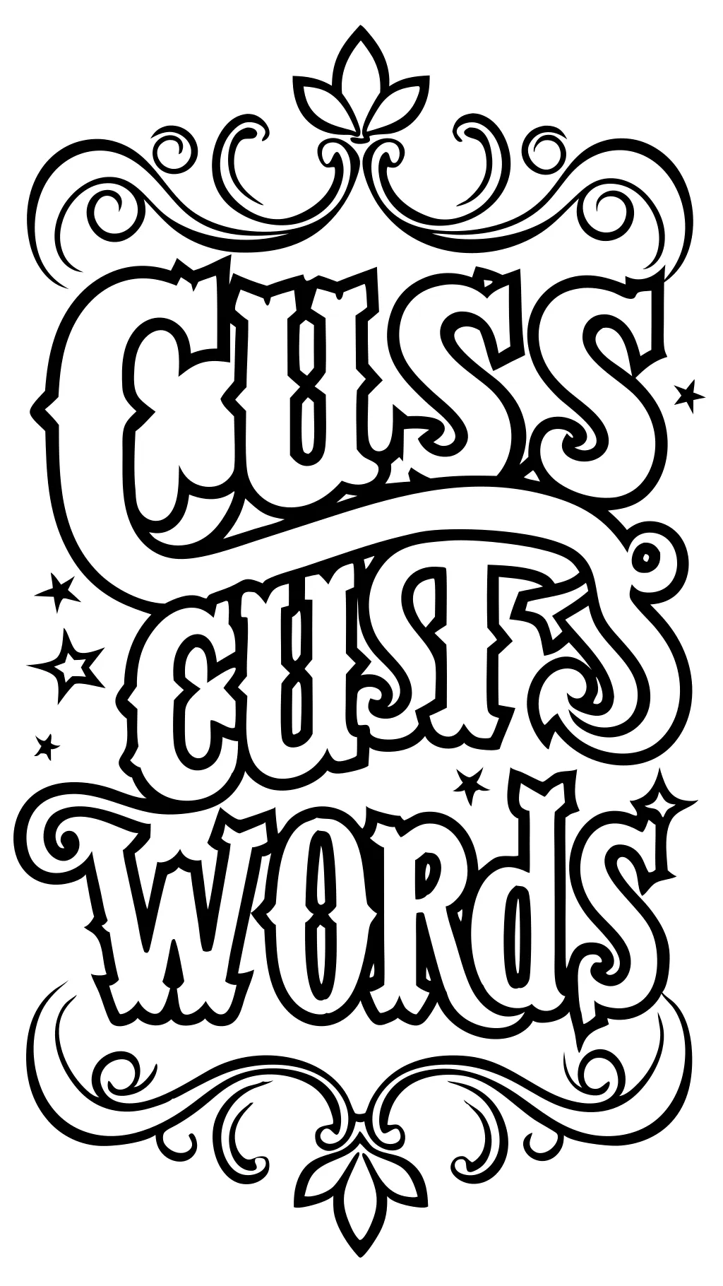 cuss word coloring pages